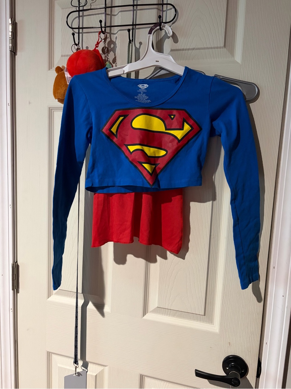 Blue and Red Superhero Kids Costume